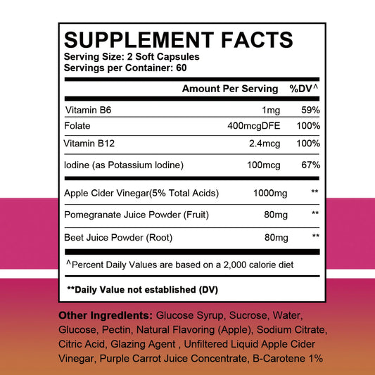 Keto Capsules - Burn Fat, Suppress Appetite, Metabolism, Healthy Weight Management - 120 Capsules