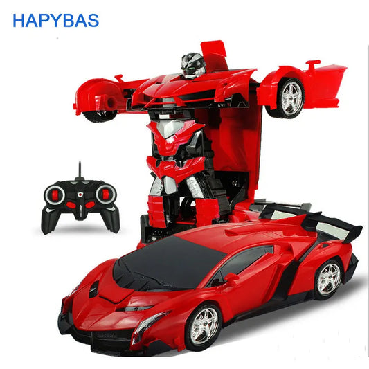 RC Car Transformation Robots Vehicle Model ai Drift Car Toys Cool Deformation Car Kids Toys Gifts For Boys