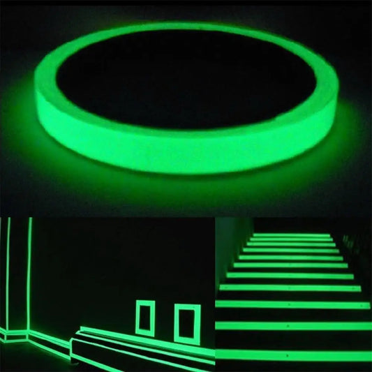 10M Luminous Tape Self-adhesive Glow In The Dark afety Stage Sticker Home Decor Party Supplies Emergency Logo