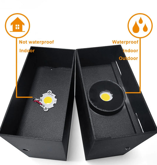 wall light lamps outdoor lighting 6W lampada LED Aluminium rail project Square LED lamp bedside lights bedroom wall decor arts