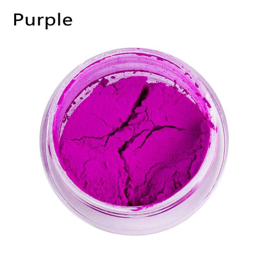 1PC NEON Eyeshadow Loose Powder Pigment Cosmetic Matte Mineral Spangle Nail Powder Shimmer Shining Eye Shadow Makeup Tool