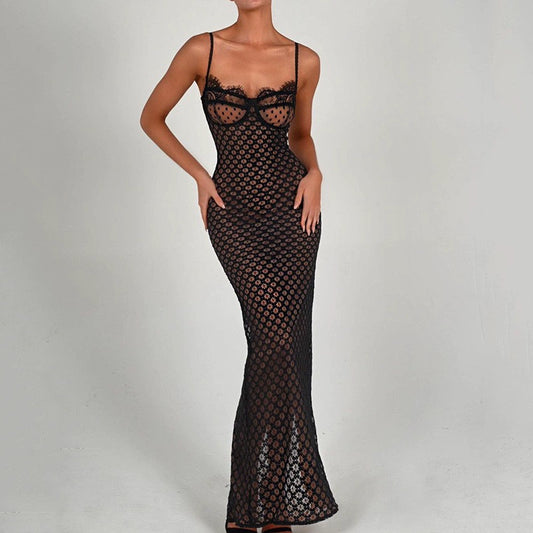 Sexy Laced Night Gown
