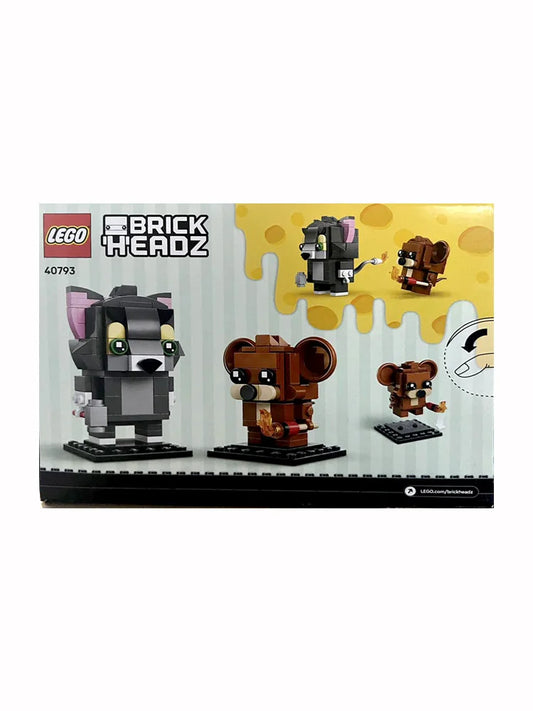 Lego 40793 Tom and Jerry Square Head Series 2025 New Children's Educational Building Blocks