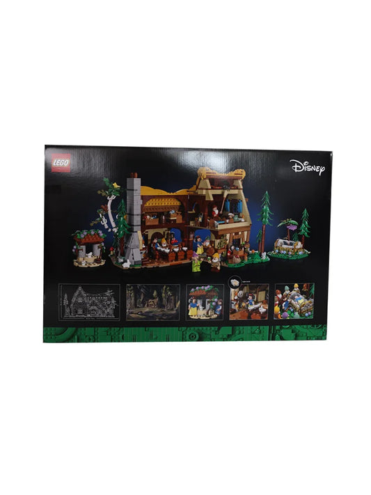 LEGO 43242 Snow White and Seven Dwarfs Forest Hut Building Blocks Children's Toy Gift