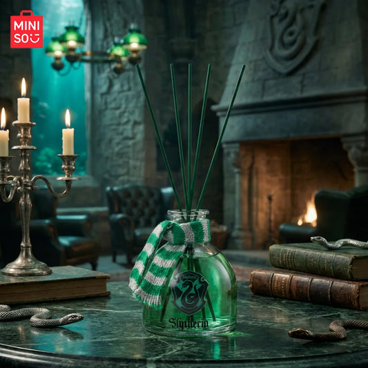MINISO Harry Potter Series Magic Academy Flameless Aromatherapy with Reed Diffuser Stick Home Date Air Freshener