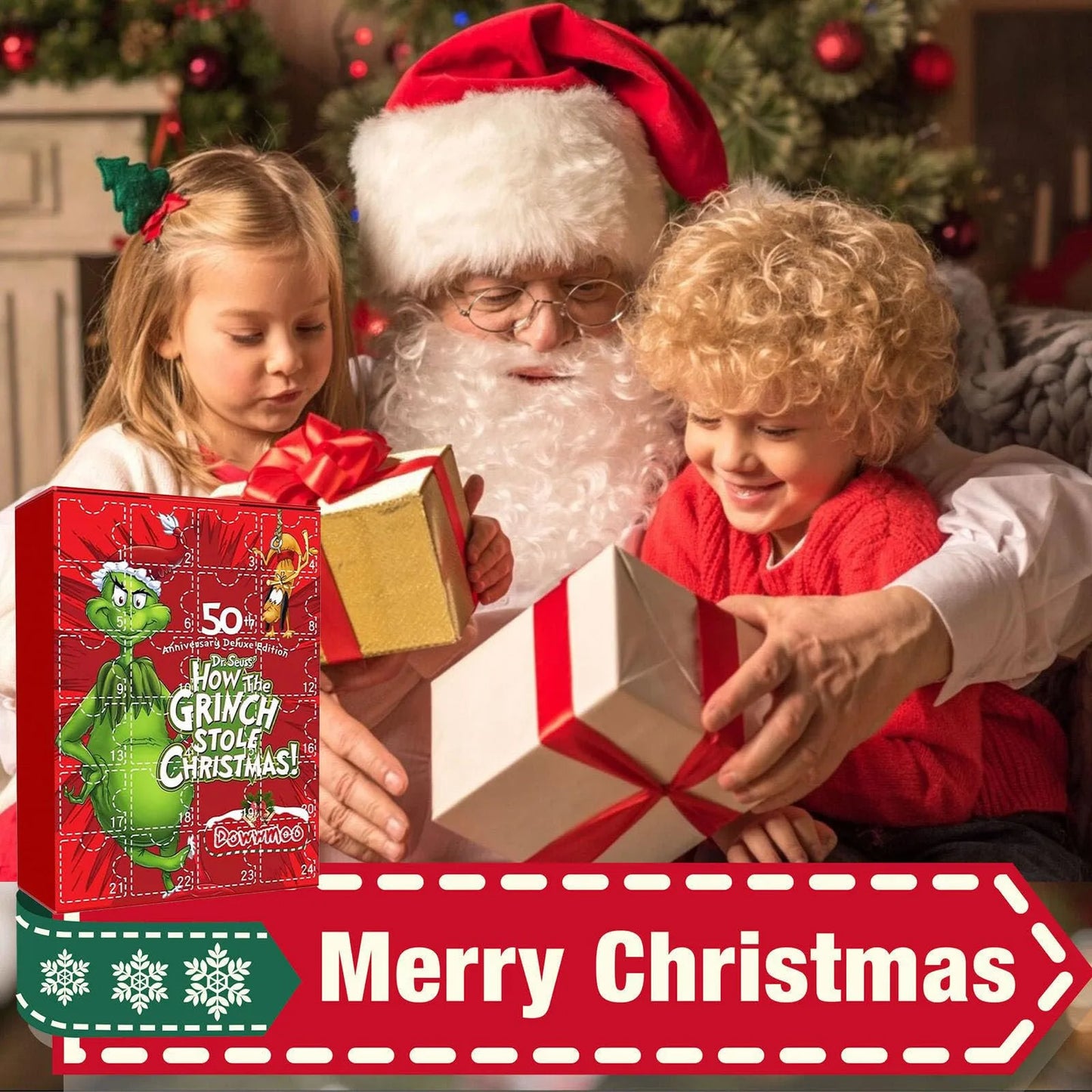 Christmas Advent Calendar 2023, Christmas Countdown Calendar For Kids Adult, 24 Days Of Christmas Advent Calendar, 24PC Cute