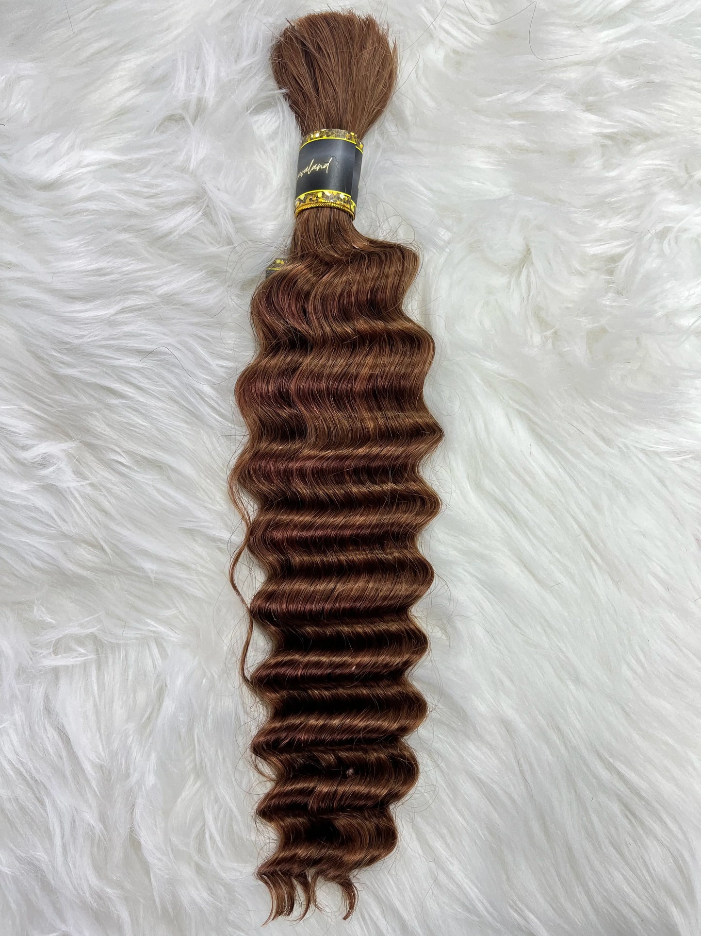 LOVEVOL Braiding Hair Brazilian Deep Wave Bulk Human Hair No Weft Bundle 100g/Pack Virgin Curly Bulk Hair Extension For Women