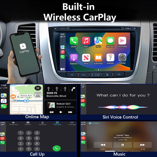 CHSTEK Car Radio Android 13 Carplay For Kia Sorento 2012- 2015 Automotiva Navigation Bluetooth5.0 WIFI 4G Multimedia Auto Stereo