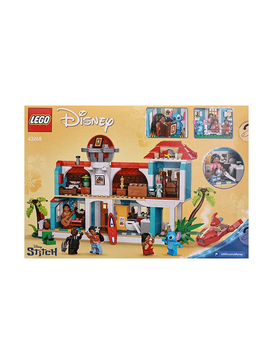 Lego Disney Series 43268 Lilu and Stitch's Beach Vacation House Building Toy Building Blocks