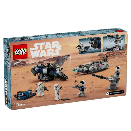 Lego Star Wars 40755 Landing Craft Battle Reconnaissance Boat Boys' Day Building Blocks Toy Gift