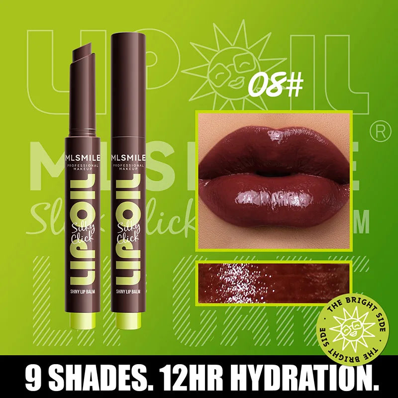 EtherealBe hydrating jelly lip gloss in deep brown shade with high gloss finish and hydrating formula