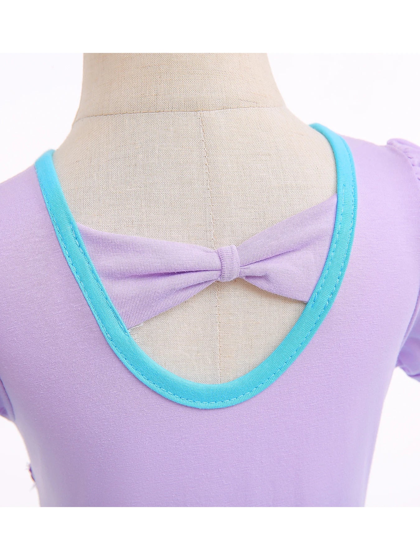 Girls Mermaid Costume Princess Dress Up Cosplay Party Dress Little Girls Ballerina Dance Costume Outfit Dancewear