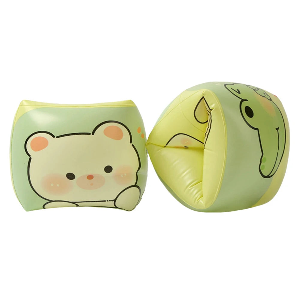 Cute Pool Floats Arm Bands Inflatable Swim Floater Sleeves Swimming Arm Float Rings for Kids Toddlers and Adults