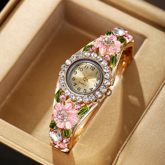 Exquisite women's bracelet watch set, 5 pieces/set women's watch combination, the best gift for her