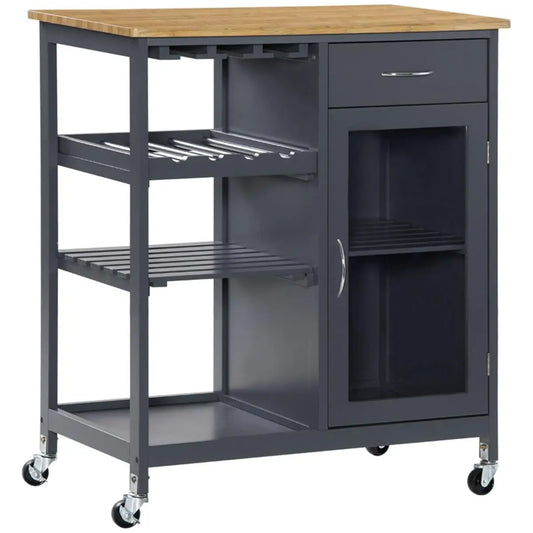 Modern Kitchen Sideboard Storage Cabinet & Coffee Bar - Fast Shipping, Not Available at