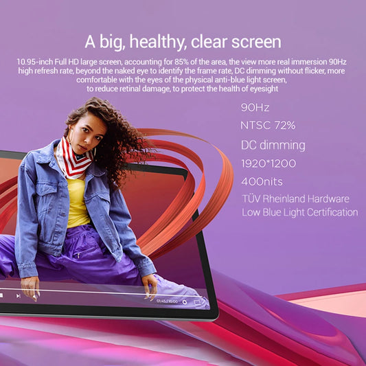 Global Firmware 8GB 128GB Original New Lenovo Pads Zhaoyang Tab K10 10.95' 90Hz MTK Helio G88 Tablets 7040mAh