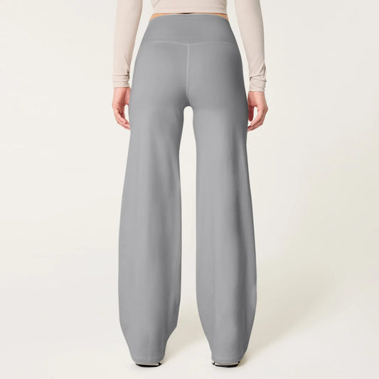 Casual Clothes Yoga Pants For Women High Waist Workout Leggings Stretchy Pants With Pockets Solid Soft Sweatpants For Women