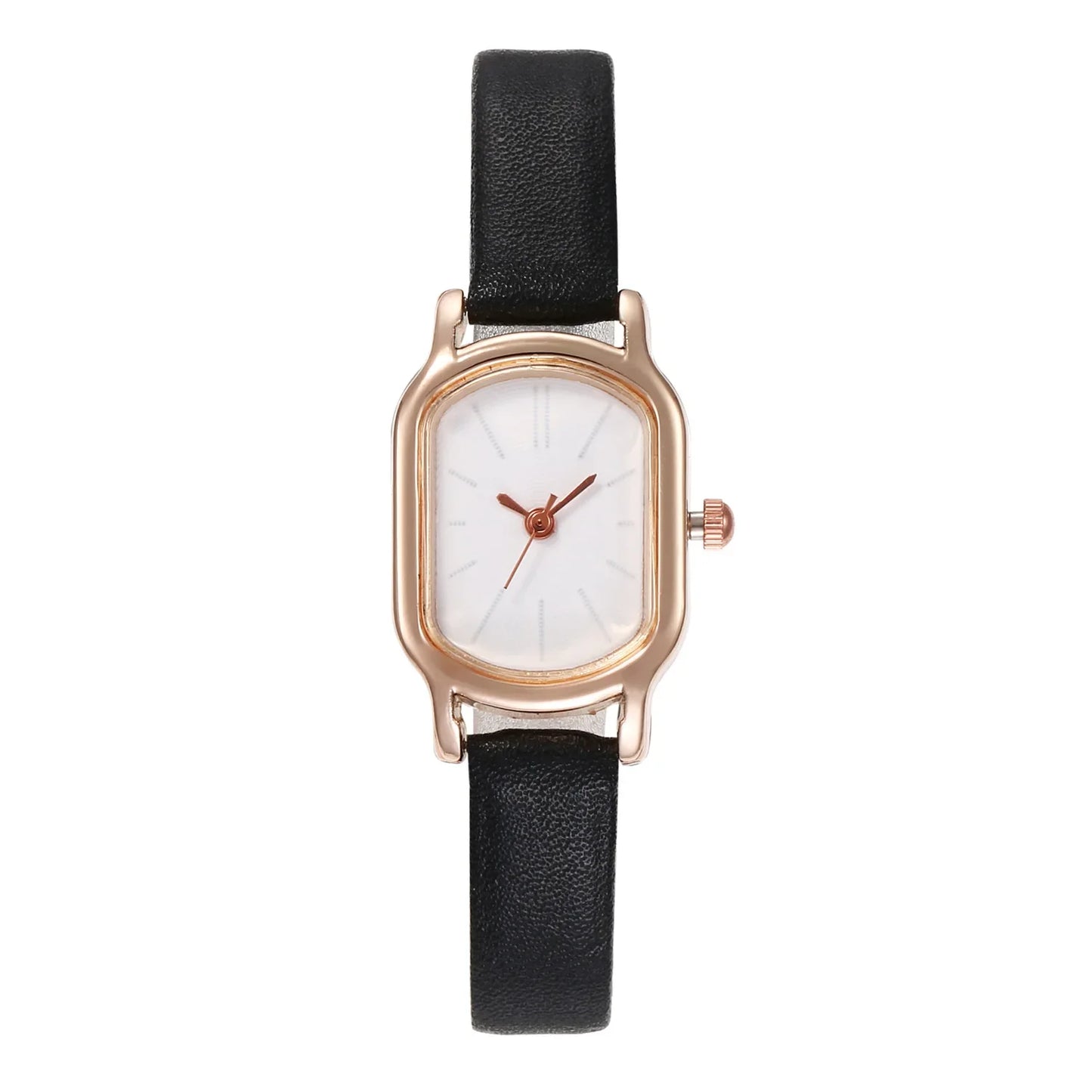 Women's Simple Vintage Watches for Women Dial Wristwatch Leather Strap Wrist Watch High Quality Ladies Casual Bracelet Watches