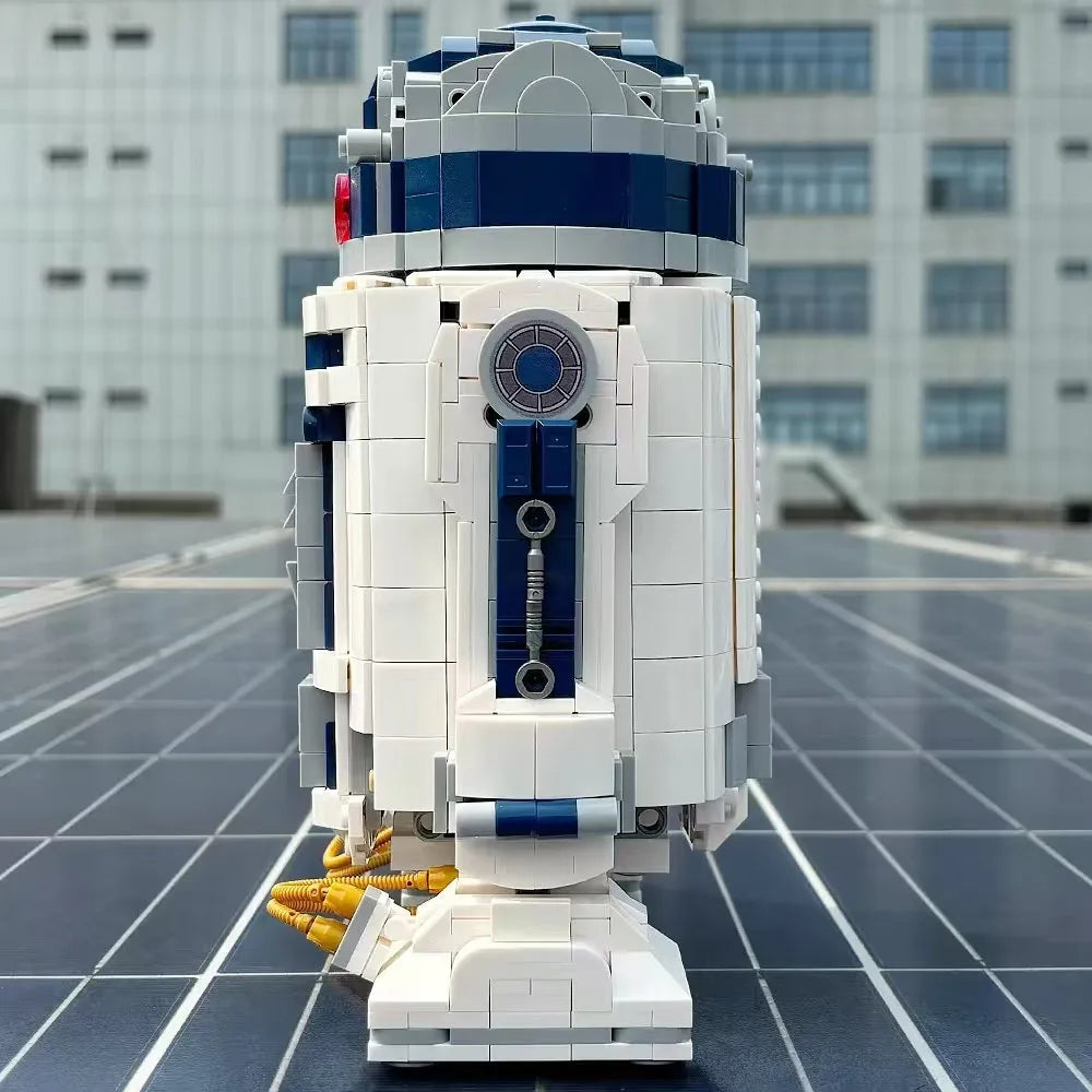 UCS Ideas Space Exploration R2-D2 robot Mecha star Brick Technical Model Building Blocks Educational Toys set 1190pcs 75379