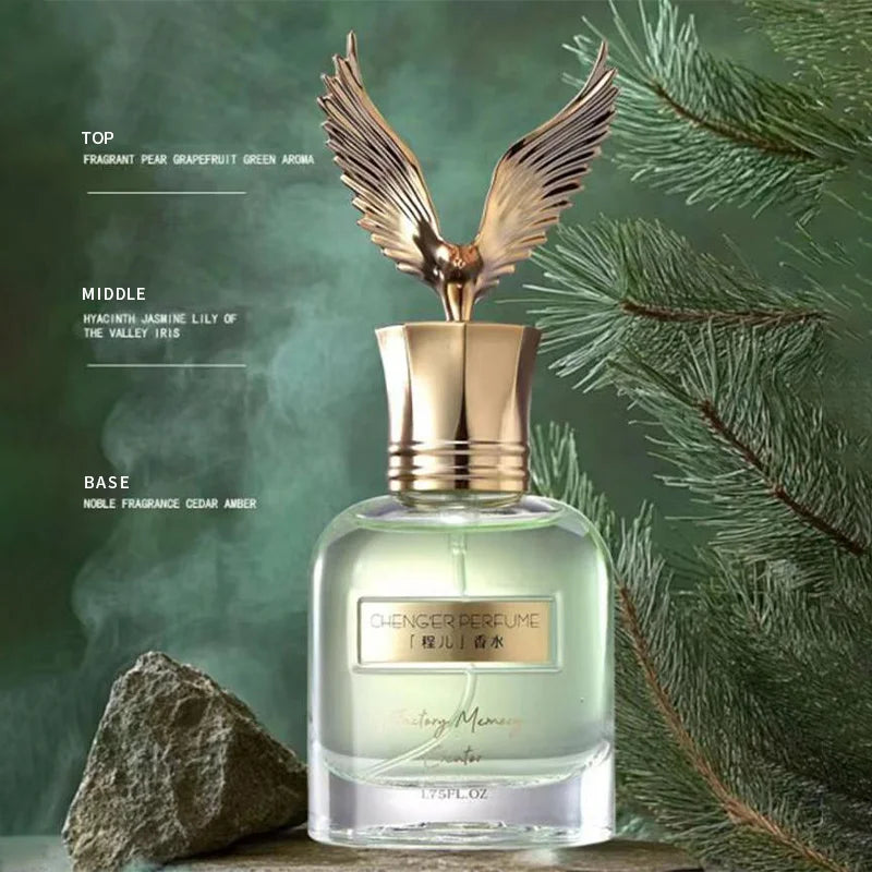 High-end Eagle Head Women' Perfume Fresh Rose Wood Fragrance Lasting Light Perfume Charm Attract The Opposite Sex Fragrance Mist