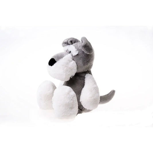 New 25/35cm Cute Plush Toy Jungle Brothers Schnauzer Dog Soft Plush Animal Toy Baby Comfort Doll Children Best Christmas Gift