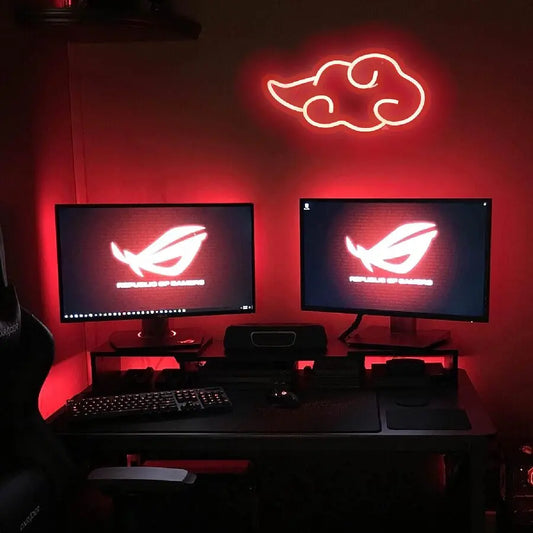 Sunrise Sunset Neon Sign Moon over Sea LED Light Twilight Wave Wall Signs for Room Decor Anime Neon Light Acrylic cloud Sign
