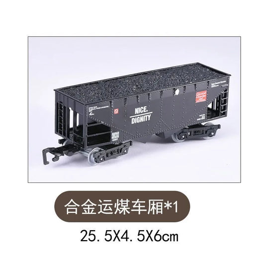 Remote Control Track Train Simulation Electric Toy Trains Set Christmas Gift Toys for Age 3 4 5 6 + Kids