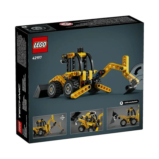 LEGO Mechanical Group 42197 Large Excavator Loader, Children's Puzzle Building Blocks, Boys' Toy Gift