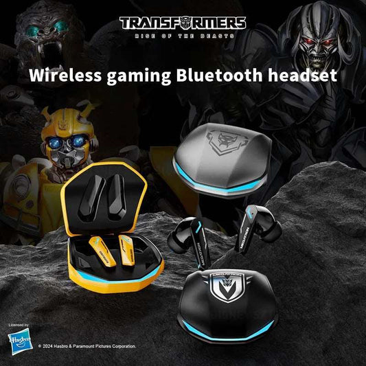 TRANSFORMERS TF-T10 Earphones Wireless Bluetooth 5.4 Mini Headset HD Mic Call Earbuds HiFi Stereo Gaming Music Headphone