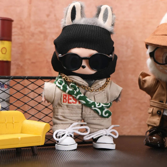 Labubu Ropa Trendy Fashion Clothes for Outfit Korea Kpop Exo Labubu Idol Dolls Clothing DIY Kids Gift