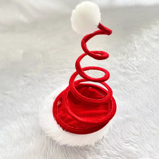 Funny Santa Claus Hat with Spring Perfect Christmas Headwear for Adults and Children Christmas Hat Santa Hat