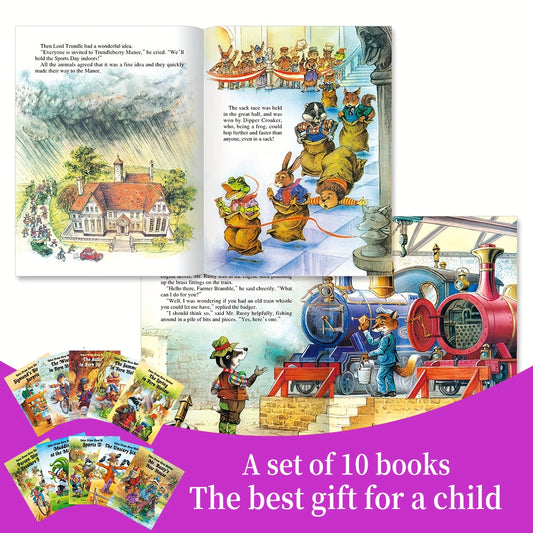 "The Spring in Fern Hollow" is a children's English story picture book with exquisite inner pages and interesting enlightenment