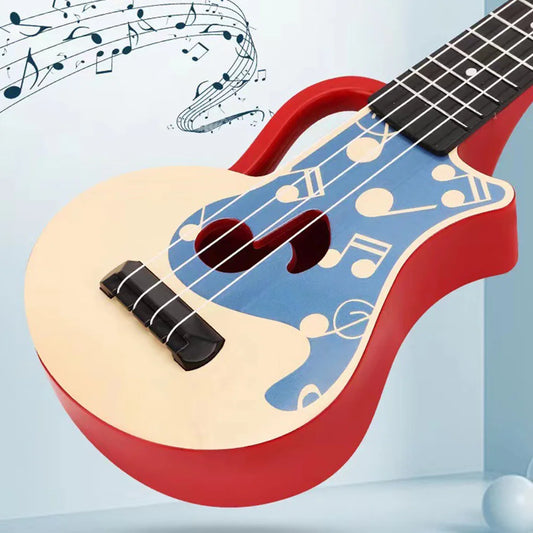 Children's Guitar Simulated Ukulele Beginner for Kid Aldult Chic Kid's Articifical Plastic Funny