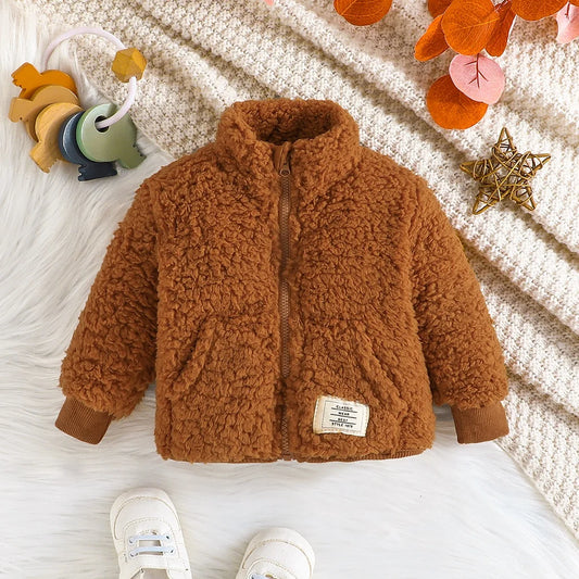 Newborn Outwear Baby Kids Clothes 3-36 Months Fashion Long Sleeve Warm Winter for Children