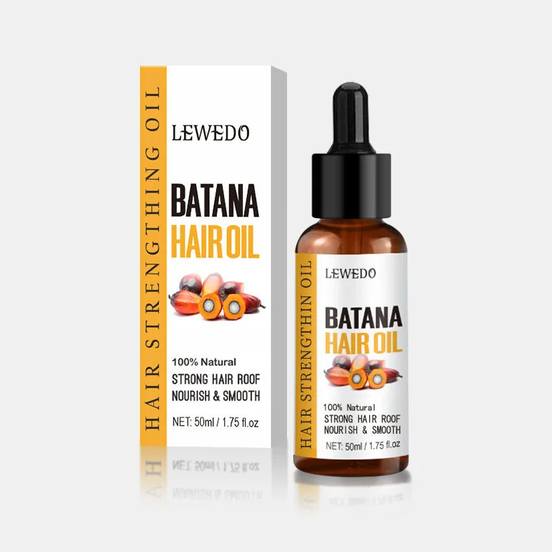 50ML African Hair Growth Oil 100% Pure Batana Hair Growth Mask Butter Anti Hair Loss Break Black Hair Regrowth Treatment