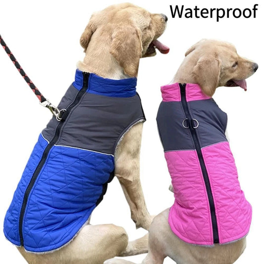 Warm Winter Pet Dog Clothes Waterproof Vest Coat For Puppy Small Medium Large Dog Pet Snow Skiing Outfits Costumes Clothes
