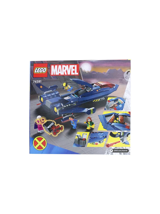LEGO 76281 Marvel X-Men X-Jet Toy Plane Model Building Kit