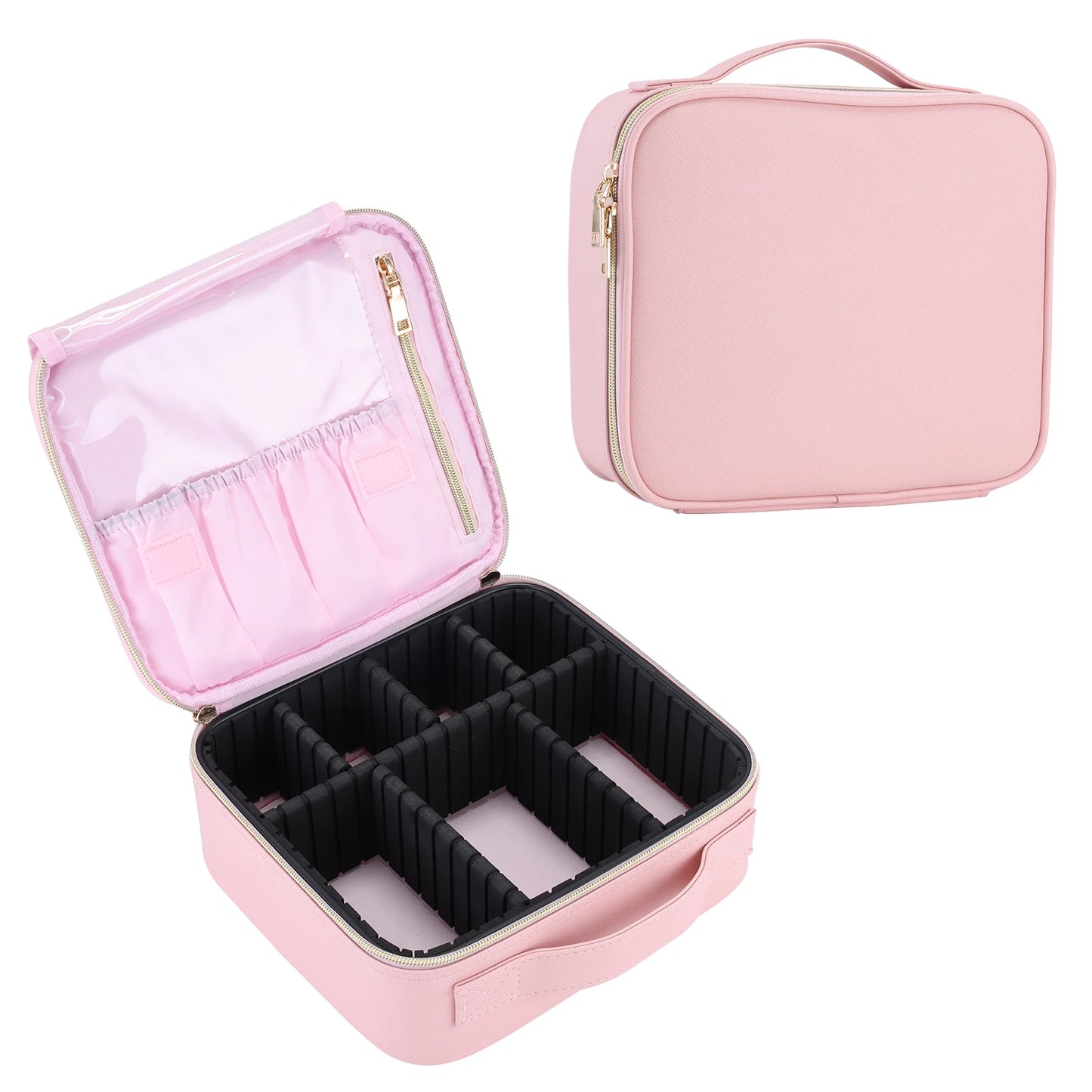 Makeup Bag Professional Cosmetic Brush Case Portable Travel Make Up Bags Waterproof Manicure Storage Organizer With Delivers