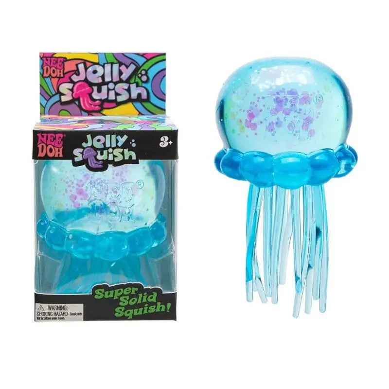 Confirmed Needoh Fuzz Ball Jellyfish Squishy Blind Box Series Suitable For People Under Pressure Stress Relief Relax Squeeze Toy