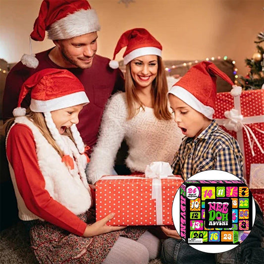 Christmas 2025 Nee Doh Advent Calendar Gift 24 Day Countdown New Year Family Friends Children Blind Box Party Props Mood Stuffs