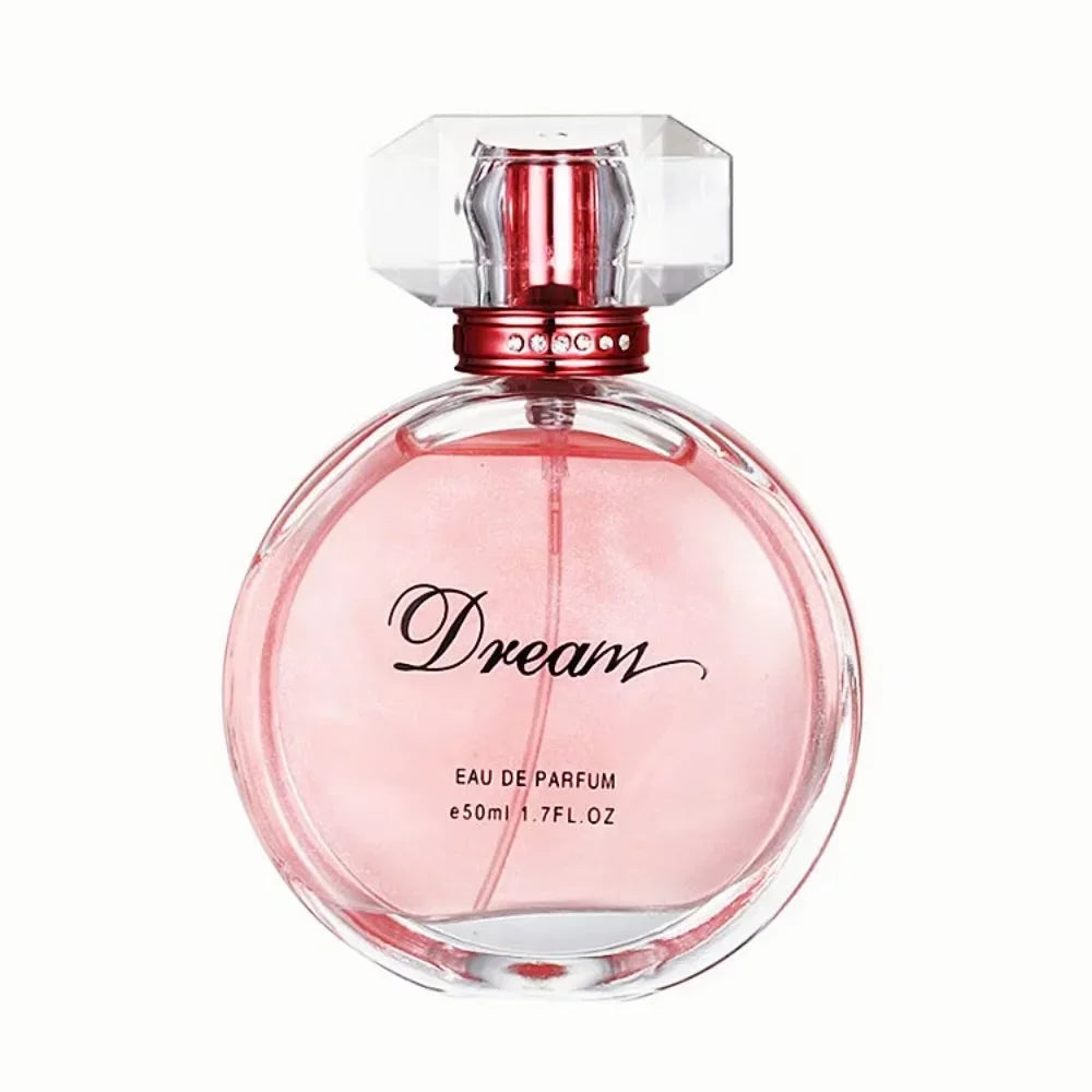 High-Quality Ribbon Women's Perfume Floral Scent Intense Fragrance 50ml Premium Brand Perfume 75ml, Red Elegant Packaging femme