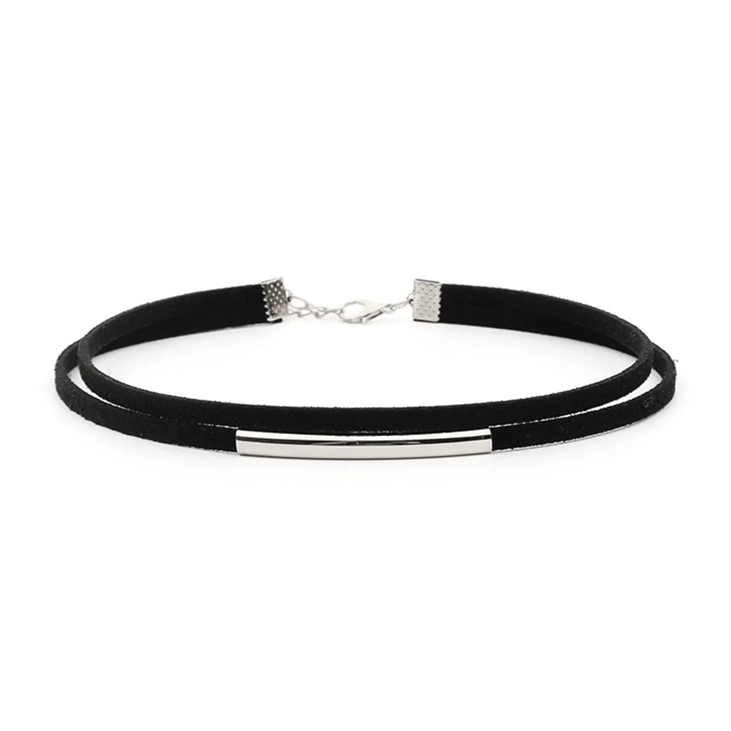 Black Lace Velvet Thorn Necklace For Women Gothic Punk Rock Choker Necklace Fashion Party Chokers Necklaces YK2 Jewelry Gifts