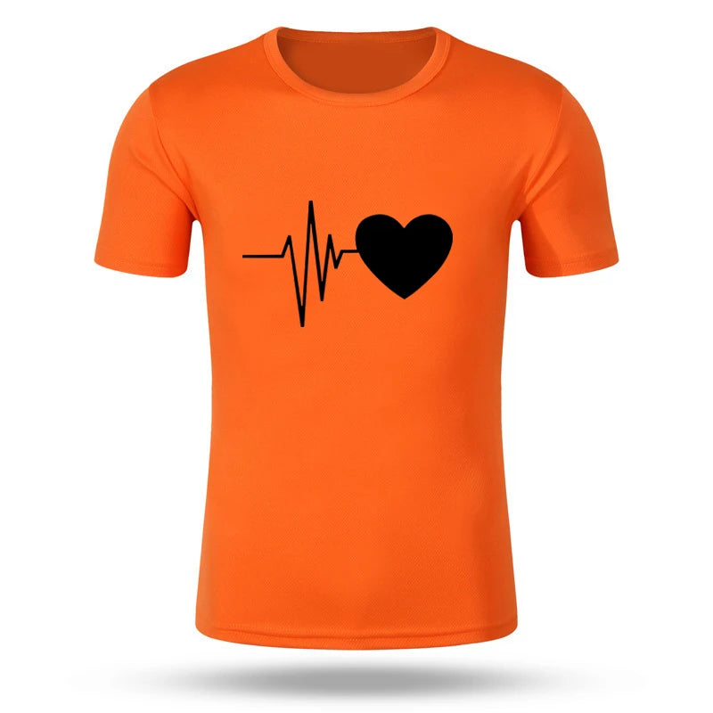 Men Women Quick-drying Short Sleeve Sports T-shirt Fitness Running Breathable Tops Summer Hot sales Casual Mesh T-shirt 2024