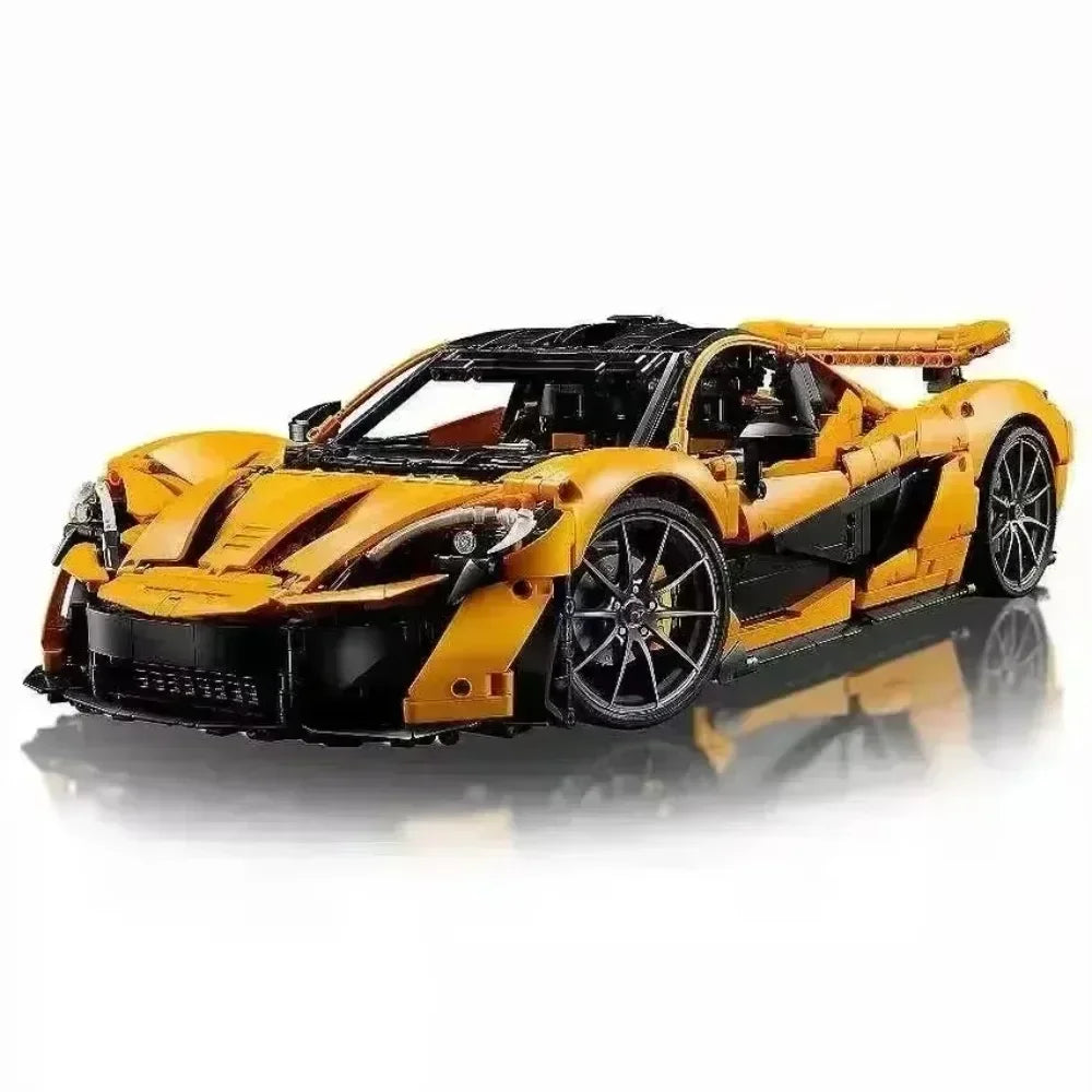2025 New 3893Pcs Technical 42172 P1 Super Racing Car Building Blocks 1:8 Model Super Sports Cars Bricks Toys for Boys Gifts
