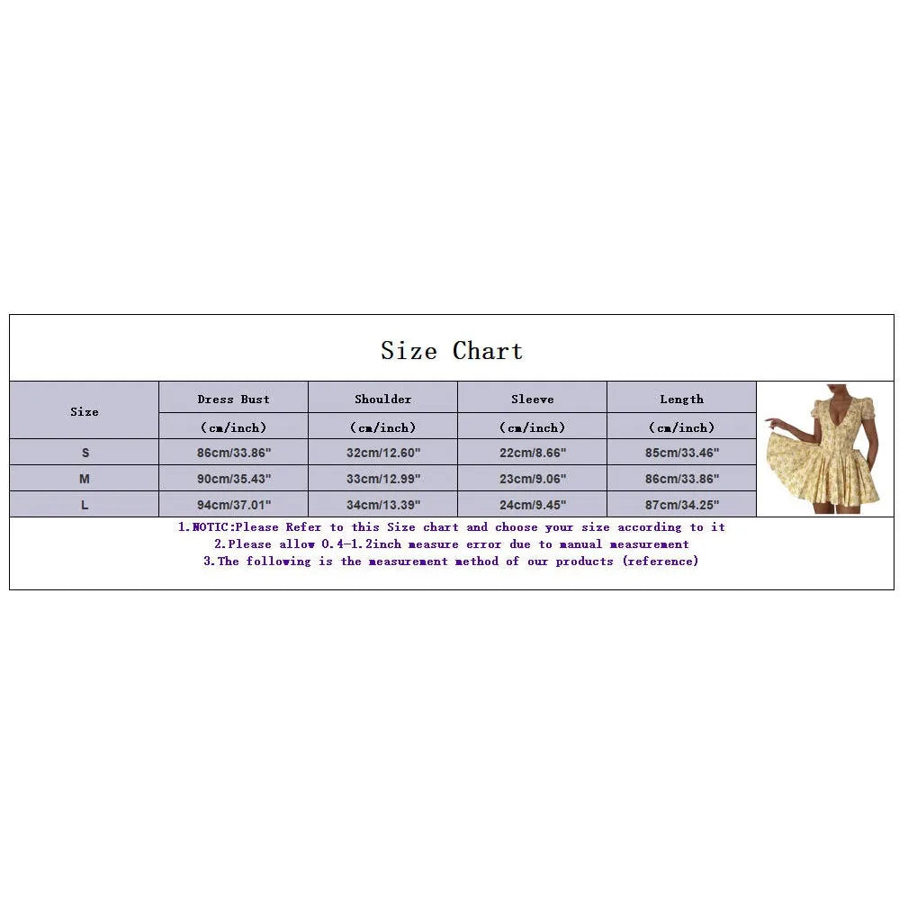 Sexy Deep V Neck Women's Dresses 2025 Summer A-Line Mini Dress High Waist Pleated Floral Printed Beach Party Dresses Vestido