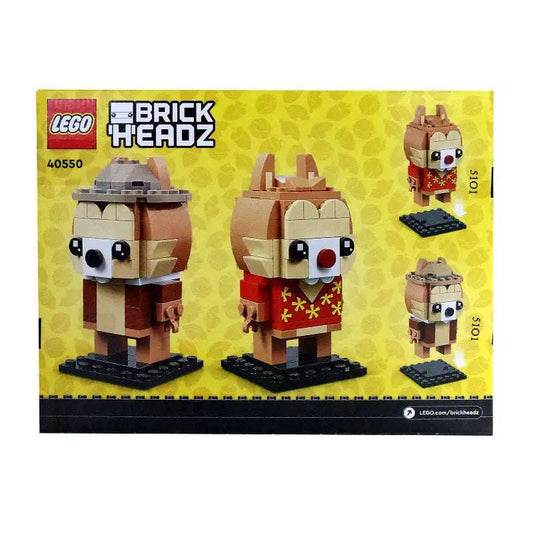 LEGO 40550 Qiqi and Titi Squirrel Squarehead Assembly Toy Building Blocks