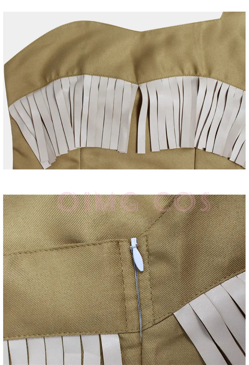 Pocahontas Cosplay Costume Carnival Uniform Halloween Anime Party Costumes Masquerade Women Game