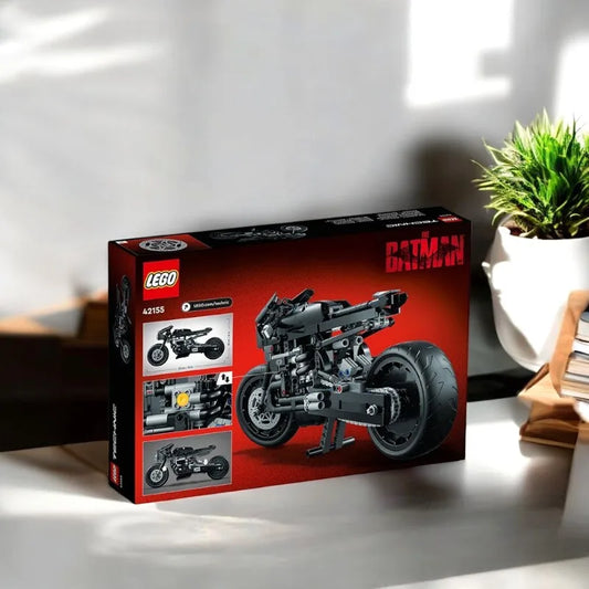 42155 LEGO Batman Motorcycle Mechanical Model Boy and Child Puzzle Assembly Building Blocks Toy