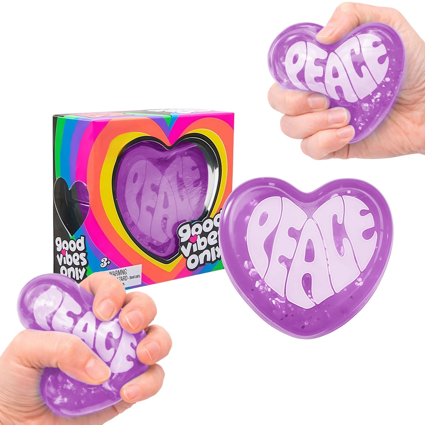 【In Stock】Needoh Heart Squishy Toy Blind Box Cute Heart Shape Stress Relief Soft Slow Rebound Fun Portable Toy Surprise Toy Gift