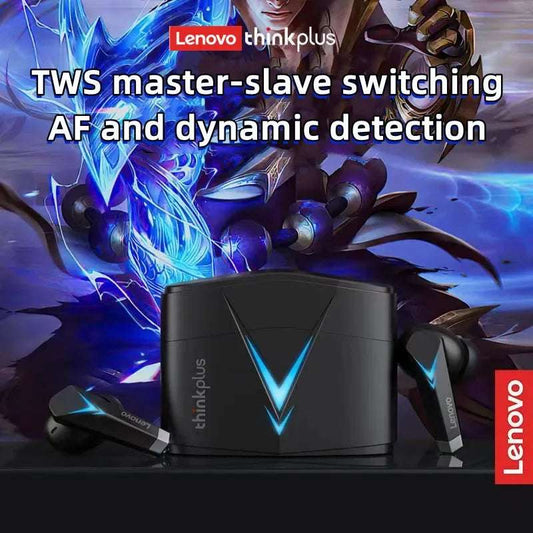 Choice Lenovo LP6 TWS Wireless Bluetooth Earphone Low latency Dual Mode Music&Gaming Headphone Long Battery Life Earbuds